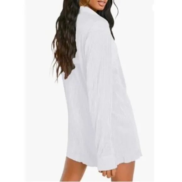 ⁸Women's Pleated 2 Piece Casual Short Set - NIP - Picture 2 of 10